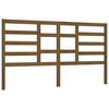 vidaXL Testiera per Letto ambra 206x4x104 cm in Legno Massello di Pino