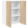 vidaXL Armadio pensile Rovere Sonoma 60 x 31 x 80 cm Legno multistrato
