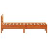 vidaXL Letto senza Materasso Marrone Cera 90x200 cm Legno di Pino
