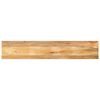 vidaXL Piano per Tavolo 180x20x3,8cm Rettangolare Legno Massello Mango