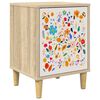 vidaXL Armadio da Notte MAINZ Rovere Sonoma 36 x 33 x 50 cm