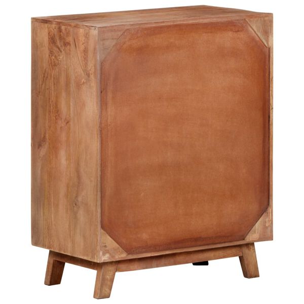 vidaXL Credenza 61x35x76 cm in Legno Massello di Mango