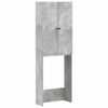 vidaXL Mobile Bagno ALKMAAR Grigio Cemento 66 x 25,5 x 190 cm