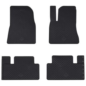 vidaXL Tappetino per Auto 4 pz adatto per Tesla MODEL 3 2017- 4D Aft