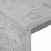 vidaXL Scrivania Grigio cemento 109 x 50 x 78 cm Legno multistrato