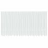 vidaXL Tenda in Pizzo con tende Bianco 200 x 750 cm Poliestere