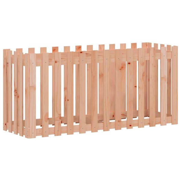 vidaXL Fioriera Rialzata Giardino Recinzione 150x50x70cm Legno Douglas