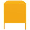 vidaXL Mobile TV Giallo Senape 101,5x39x43,5 cm in Acciaio