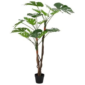 vidaXL Pianta Monstera Artificiale Verde 70 x 16 x 130 cm