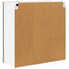 vidaXL Armadio pensile Rovere fum&eacute; 80 x 31 x 80 cm Legno multistrato