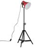 vidaXL Lampada da Terra 25 W Rosso Anticato 35x35x65/95 cm E27