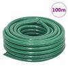 vidaXL Set Tubo da Giardino con Raccordi Verde 0,75" 100 m in PVC