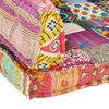 vidaXL Cuscino per Divani Pallet Multicolore in Tessuto Patchwork