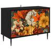 vidaXL Mobile TV GENNEP 69 x 33 x 50,5 cm Rovere Nero