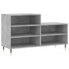 vidaXL Scarpiera Grigio Cemento 102x36x60 cm in Legno Multistrato