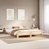 vidaXL Letto senza Materasso 200x200 cm in Legno Massello di Pino