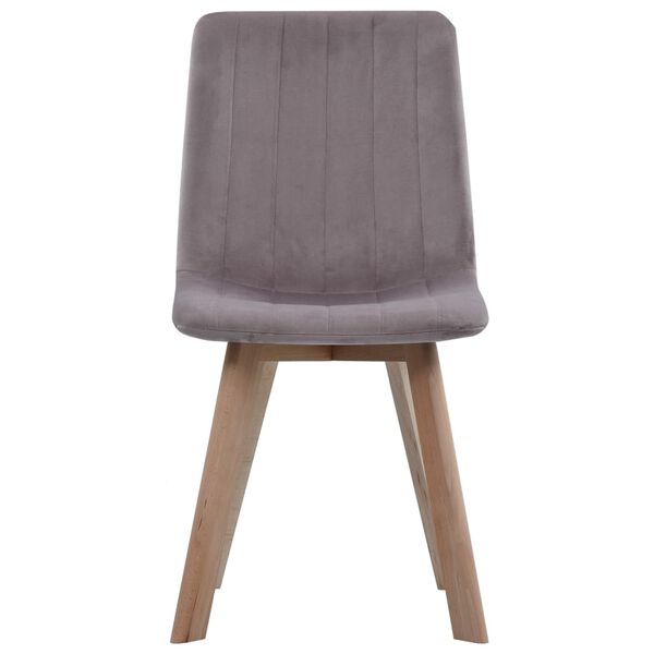 vidaXL Sedie da Pranzo 4 pz Rosa in Velluto