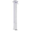 vidaXL Colonna d'Acqua da Giardino 100 cm Acciaio Inox Quadrato