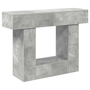 vidaXL Grigio Cemento 101 x 30 x 74 cm
