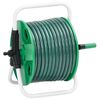 vidaXL Avvolgitubo Verde Autoportante con Tubo 50 m PVC