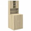 vidaXL Mobili Lavatrice 2pz Rovere Sonoma in Legno Multistrato