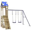 vidaXL Set da Gioco da Esterno in Legno di Pino Impregnato