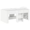 vidaXL Letto Alto per Bambini Bianco 163 x 101,1 x 68,5 cm