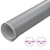 vidaXL Pellicole per Auto 2 pz 4D Argento 100x150 cm+50x150 cm
