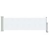 vidaXL Tenda laterale 80 x 300 cm 100% poliestere ferro acciaio