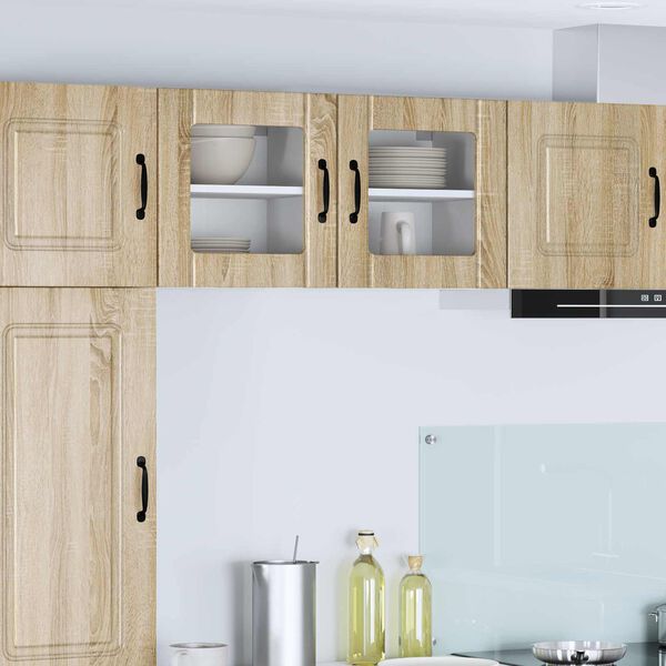 vidaXL Mobile da cucina 2 pcs Rovere Sonoma 40 x 31 x 40 cm
