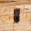 vidaXL Scatola di Stoccaggio Marrone Legno di mango massello