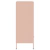 vidaXL Credenza Rosa 68x39x101,5 cm in Acciaio