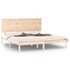 vidaXL Giroletto in Legno Massello 150x200 cm King Size