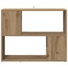 vidaXL Libreria/Divisorio Rovere Artigianale 80x24x63 cm