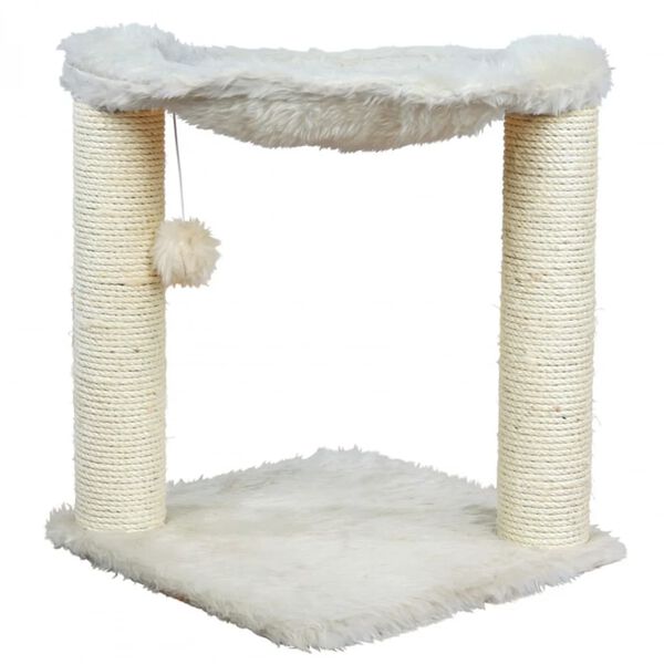 TRIXIE Palo Tiragraffi Baza 50 cm Crema