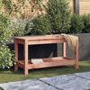 vidaXL Panca da Giardino 82,5x35x45 cm in Legno Massello di Douglas