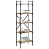vidaXL Libreria Legno vecchio 56 x 32 x 174 cm Legno multistrato
