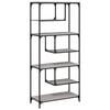 vidaXL Libreria Grigio Sonoma 81x36x176 cm in Legno Multistrato