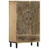 vidaXL Credenza 60x33x110 cm in Legno Massello di Mango