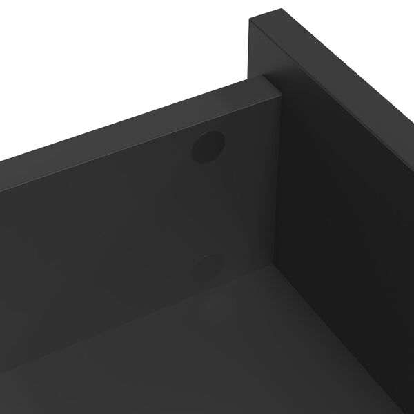 vidaXL Copertura Vite Adesiva 2 pcs Nero &Oslash; 20 x 0,5 mm Carta Rivestita