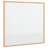 vidaXL Lavagna magnetica con cornice in legno di pino massiccio 60x55 cm