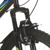 vidaXL Mountain Bike 21 Speed 26" Ruote 49 cm Nero