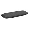 vidaXL Cuscino per Schiena Grigio scuro 140 x 50 cm Tessuto in Cords