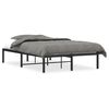 vidaXL Giroletto in Metallo Nero 120x200 cm