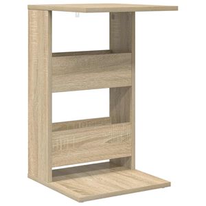 vidaXL Tavolo laterale Rovere Sonoma 40 x 35 x 60,5 cm