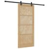 vidaXL Porta scorrevole ORKDAL 86 x 198,5 cm Legno Massello di Pino