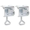 vidaXL Morsetti per Ombrelloni da Balcone 2pz 32 mm in Acciaio Zincato