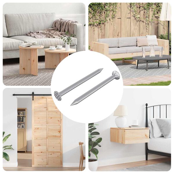 vidaXL Chiodi per Legno 2 pcs