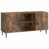 vidaXL Mobile TV Rovere Fumo 102 x 34,5 x 50 cm Legno ingegnerizzato