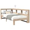 vidaXL Letto Libreria senza Materasso 90x200 cm Legno Massello Pino